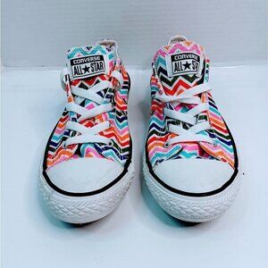 Converse All Star Low Zig Zag Chevron Rainbow Sneaker